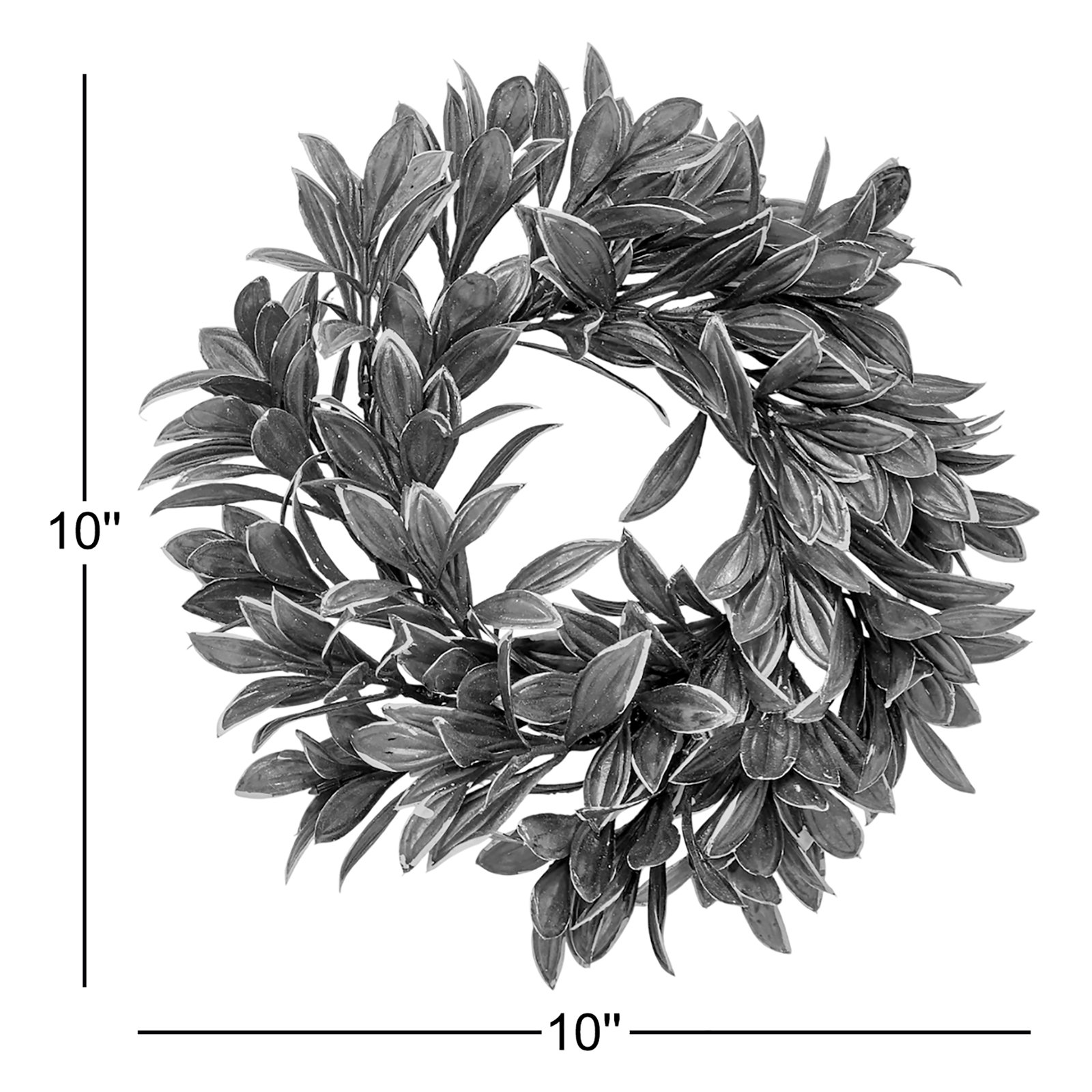 10" No Holiday Wreath