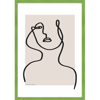 Figure and Form 3 by Romina Gadler - Framed Wall Art