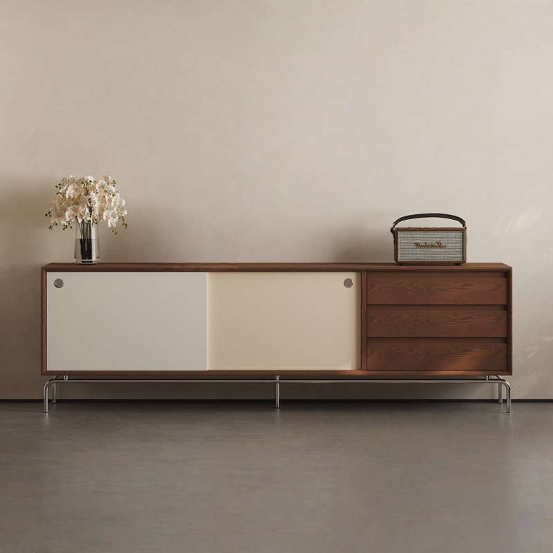 Meuble télé Creative Minimalist, H 20,47 po x L 86,61 po x l 15,75 po