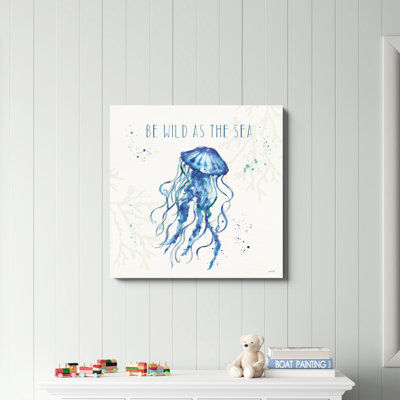 " Deep-Sea V " by Anne Tavoletti Painting Print
