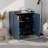 Modern Bar Cabinet With Wine Rack,Kitchen Buffet Sideboard With 2 Doors And Adjustable Shelf-1663799664