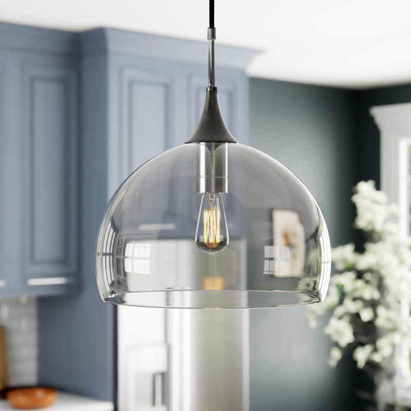 Grassingt 1 - Light Chrome Single Pendant