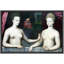 Renaissance, portrait nu, photos de chambre à coucher classique, impression sur toile encadrée.-717762532-717762554