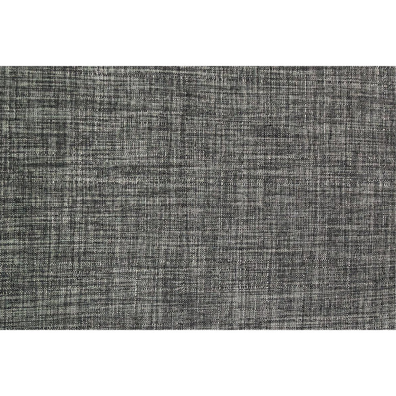 Chaises de salle à manger contemporaines gris anthracite de 2 places assises avec dossier rembourré