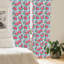 Panneau coulissant semi-diaphane avec passe-tringle Peony-45992002