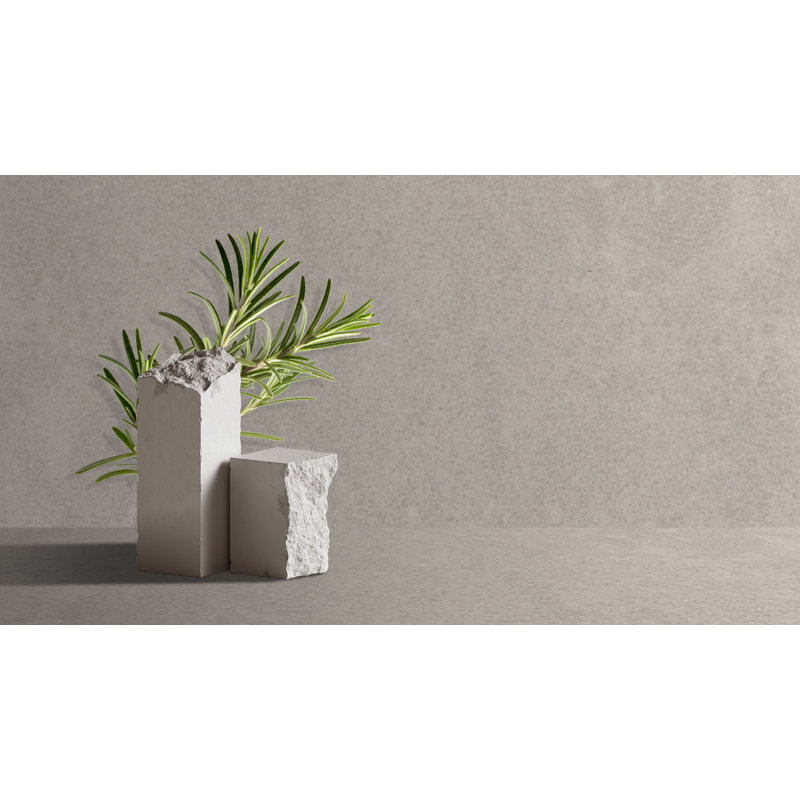 Carreau de porcelaine 24 po x 24 po, Gris clair