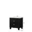 Table de chevet 2 tiroirs Modern White
