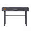 Bureau d'écriture avec 1 tiroir Gunmetal-2141050740