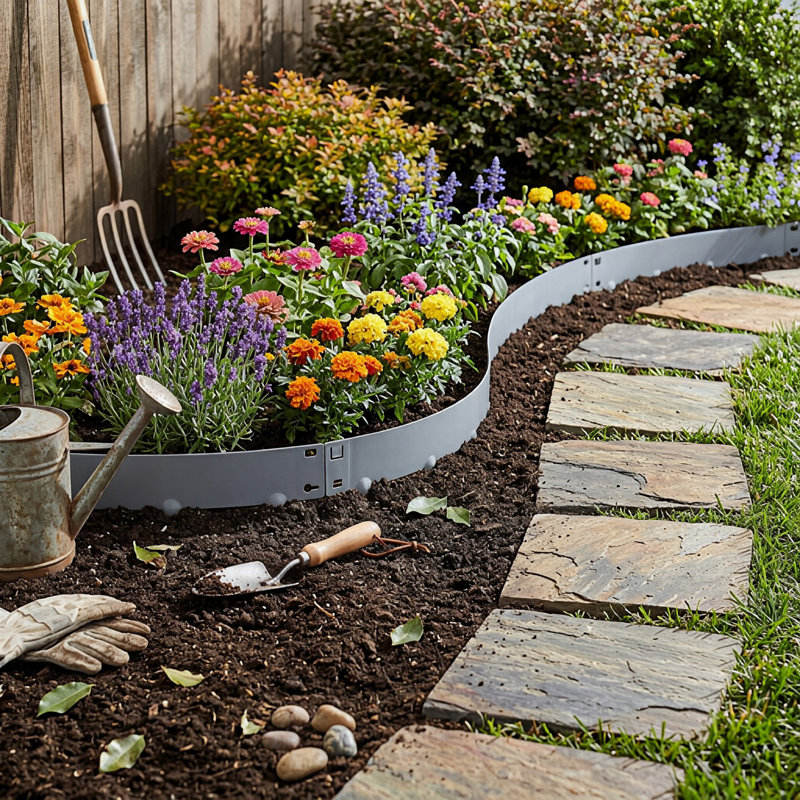 106 cm W Border Fencing, 18cm H x 106cm W