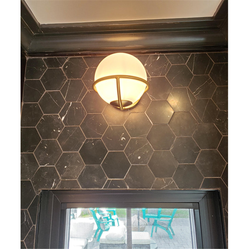 12" x 11" Marble Honeycomb Mosaic Wall & Floor Tile