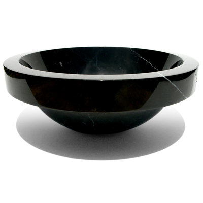 D'Vontz Apron 15.75'' Stone Circular Bathroom Sink