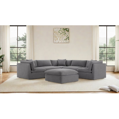 Canapé modulaire de 6 pièces Annabella