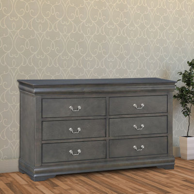 Georgenna 57.17'' W 6 - Drawer Dresser