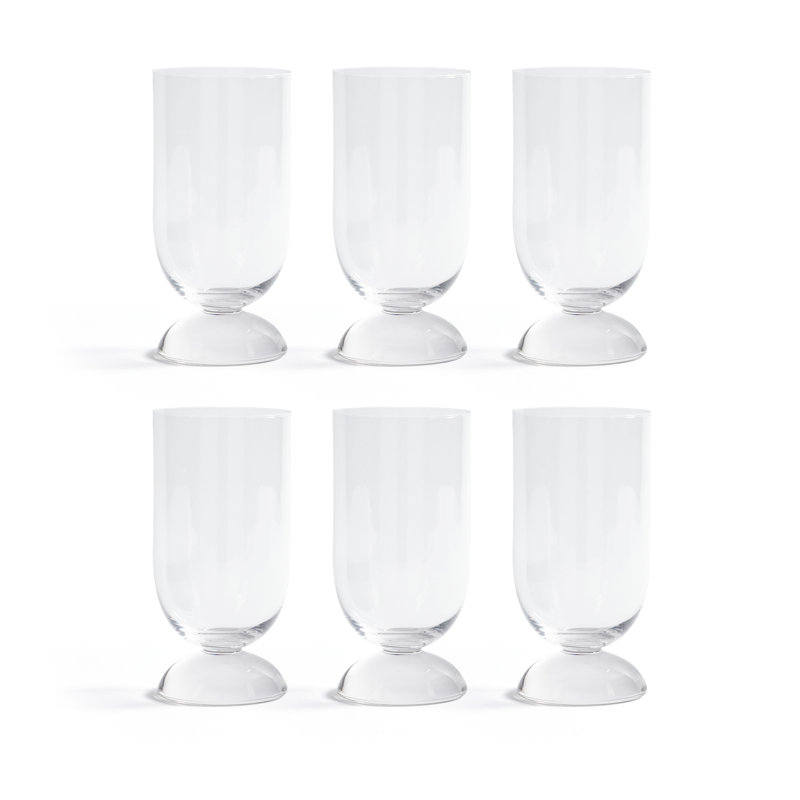 Ensemble de 6 verres à balle haute Eccleston