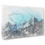 Mountain Blues in Abstract - Wrapped Canvas-55312989