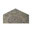 Nomad Hand-Knotted Cotton/Wool Floral Area Rug in Ivory/Dark Blue