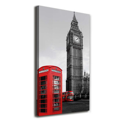 Big Ben London - Wrapped Canvas Print