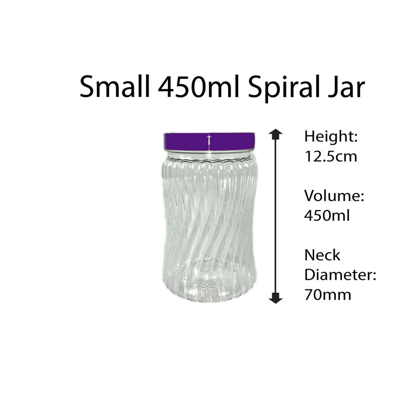 Jar - Set of 10, Purple
