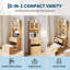 Dressing Table with Mirror-1182376215