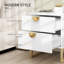 Alayasia 40cm W Manufactured Wood Bedside Table