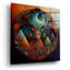 Art mural en verre «A Celebration» par The Golden Valley-1948906304