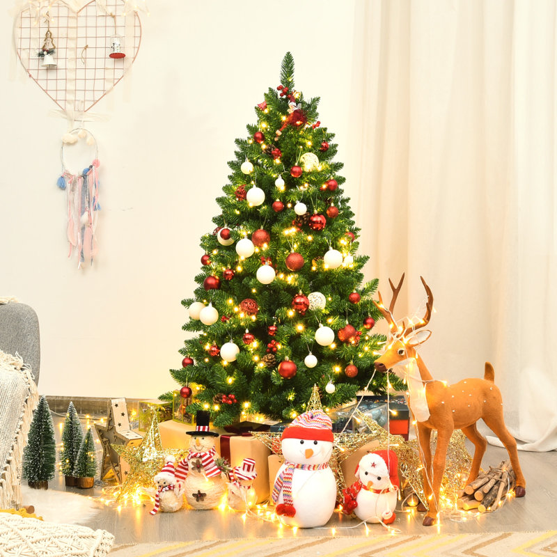 Lighted Artificial Christmas Tree