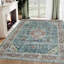Abstract Machine Printed Area Rug-1128996768