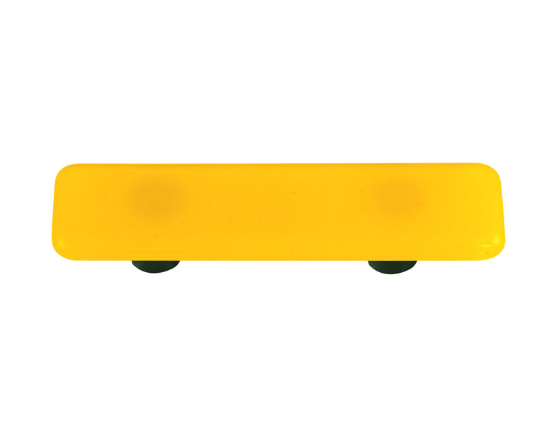 Poignée barre 3 po Solids, Noir, Jaune