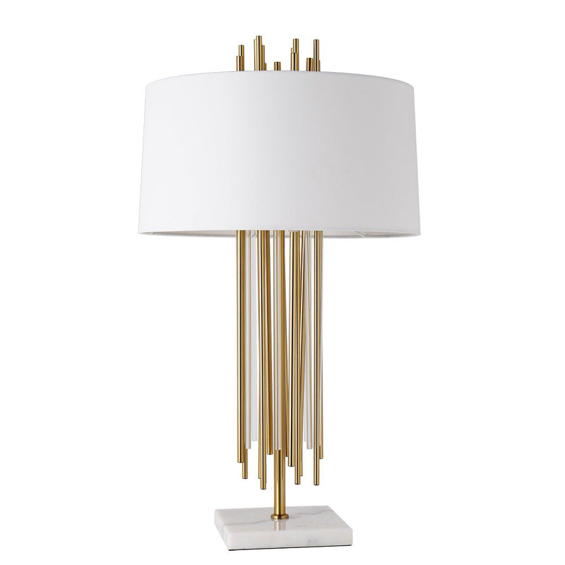 Delphine 32 Inch Iron Table Lamp