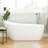 71" Sheba Acrylic Slipper Tub With Foam