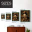 ANIMALS Series CLxxvii - reproduction encadrée de qualité supérieure - prête à être accrochée - aucun clou requis-474105358-474105347