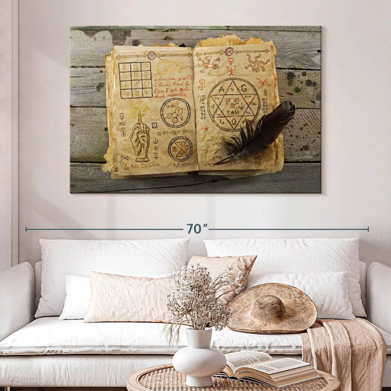 Kelan Wiccan, 34" H x 51" W