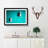 Two Yachts in Corsica in Abstract - Picture Frame Graphic Art Print-55778021-55778018
