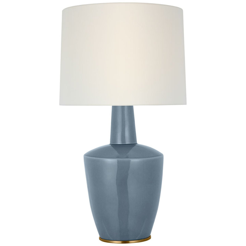 Paros Table Lamp, Polar Blue Crackle