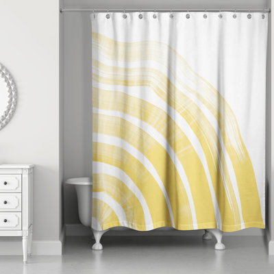 Rideau de douche simple abstrait