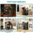 Mini Fridge Stand with Storage and Reversible Shelves-1511870018