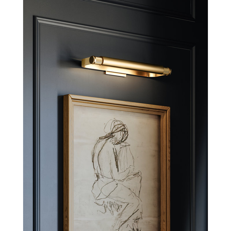 ELM PARK PICTURE LIGHT, Brushed Brass