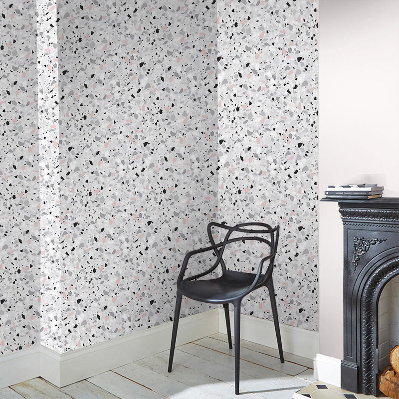 Terrazzo Abstract Wallpaper Double Roll