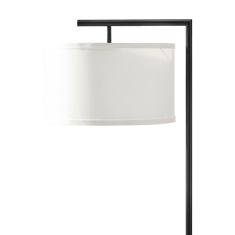 Lenu 60'' Traditional Floor Lamp, Black