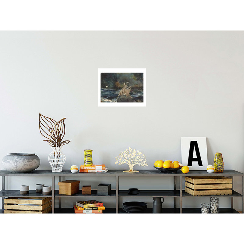 «A Good Shot Adirondacks» par Winslow Homer - Estampe numérique, H 16 po x l 20 po