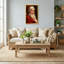 «Christmas Santa Claus Portrait», reproduction sur toile-1791181248