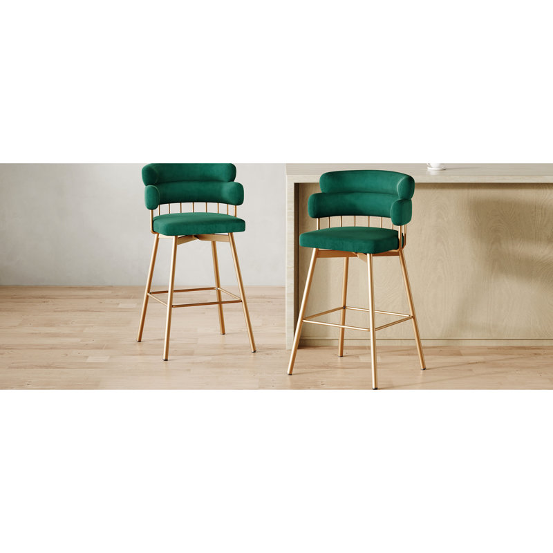 26 po de hauteur, 180 pivotants, tabourets de bar, 2, îlot de cuisine, café, pub, structure en fer, matériau, support de 300 lb, glissières en plastique, conception à dossier bas, capacité de poids, fonctionnalité