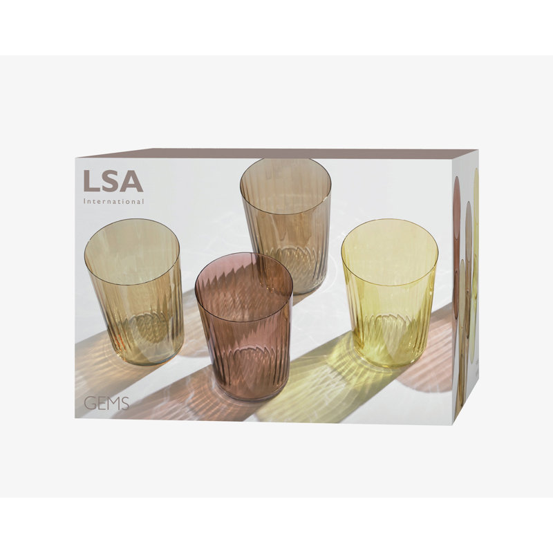 Drinking Glass, 18.9 oz., Amber