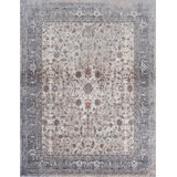 6 Oriental Area Rug in Ivory