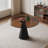 35-Inch Round Glass Dining Table