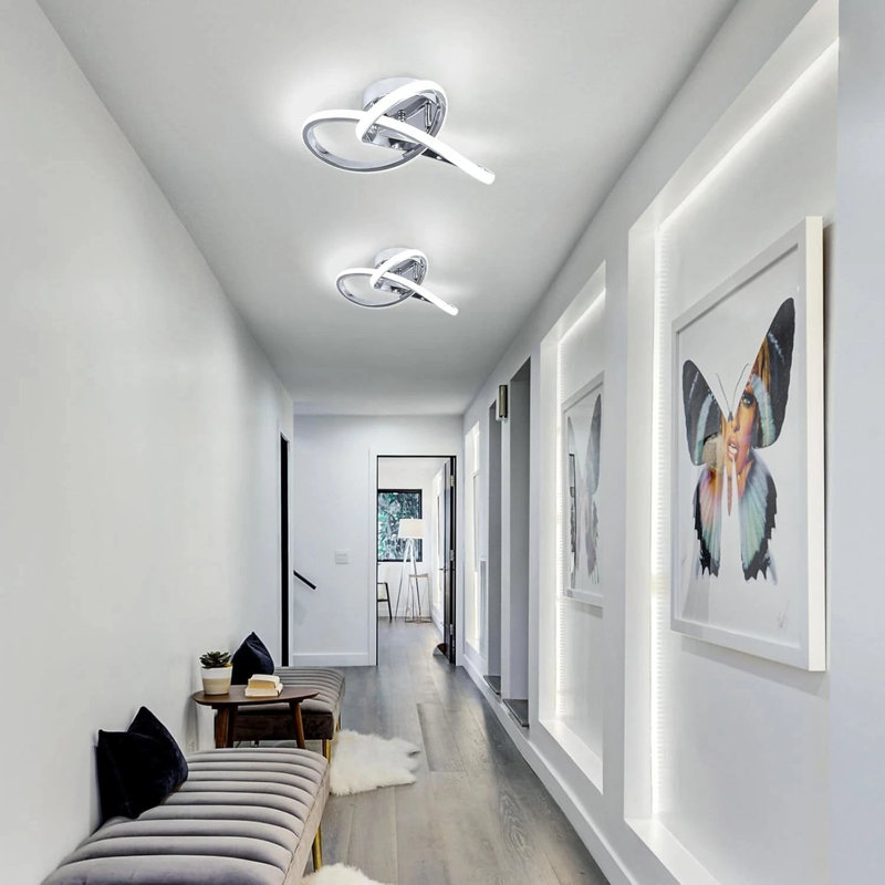 Semi Flush Mount, Chrome