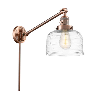 Bras pivotant 1 lumière 8 po Shauna Bell 1