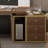 Light Walnut Color Rectangular Solid Wood with 3 drawers desk-454989076