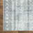 Washable Non-Slip Area Rug - Teal / Ivory Geometric Area Rug for Living Room, Bedroom, Dining Room, and Kitchen-877577781