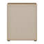 Tekita Modern 3-drawer chest of drawers, small storage cabinet, engineered wood, beige, 54 cm W x 66.3 cm H x 34.8 cm D-391126111